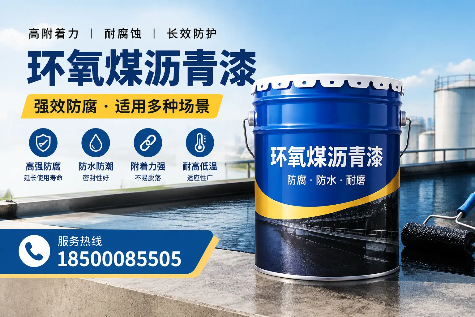 环氧煤沥青漆与油漆的区别，可克达拉消费者最关心的问题